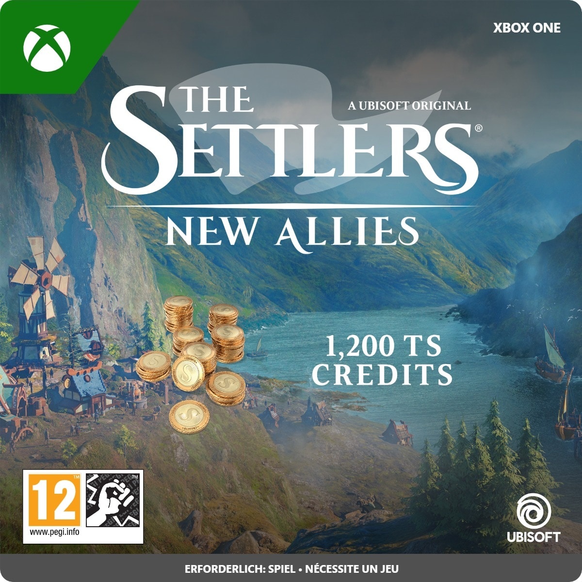 Xbox The Settlers New Allies Virtual Currency 1200 Credits Download Code (Xbox) zum Sofortdownload