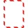 Tarifold 194973 Magnetrahmen selbstklebend Magneto rot