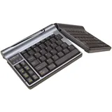 Bakker Elkhuizen Goldtouch Travel Go2 ergonomische Tastatur geteilt, kabelgebunden schwarz