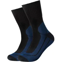 2er Pack camano Outdoor Socken 0004 - navy 39-42