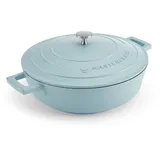 Master Class MasterClass Aluminiumguss-Auflaufform, himmelblau, flach, 28 cm, 4 Liter, Geschenkbox