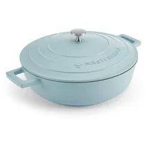 Master Class MasterClass Aluminiumguss-Auflaufform, himmelblau, flach, 28 cm, 4 Liter, Geschenkbox