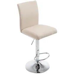 CLP Barhocker Köln Stoff creme
