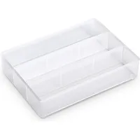 RAACO Sortimentskoffer Polypropylen 109 x 79 x 24 mm transparent 3 Fächer