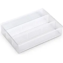 RAACO Sortimentskoffer Polypropylen 109 x 79 x 24 mm transparent 3 Fächer