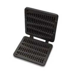 Neumärker Manufaktur Backplattensatz 32-40769 , Waffel am Stiel Backplattensatz