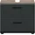 WELLTIME Waschbeckenunterschrank Florenz 60 x 55 cm Schwarz