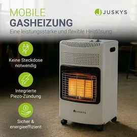 Juskys Gasheizung GS42US Weiß