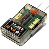 Spektrum EMPFÄNGER AIR AR8360T+ DSMX Integrated Telemetry AS3X+ &