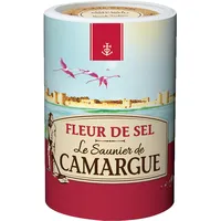 Le Saunier de Camargue Fleur De-Sel in 1 kg Dose, Premium Meersalz aus Süd-Frankreich, Ideal zum Verfeinern von Gerichten