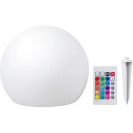UBBINK Solarleuchte UV-beständig H 23,0 cm Ø 25,0 cm 1x LED Gartenleuchte weiß