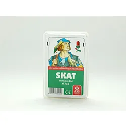 Skatkarten -Altenburger-, Deutsches Blatt, Klarsichtbox