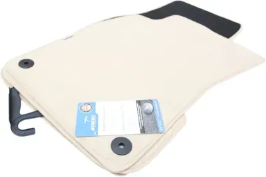 Teppichfußmatten für AUDI A6 C6 (ab 2006) - beige