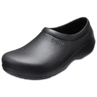 Crocs On The Clock Work SlipOn, Unisex - Erwachsene Slip-on, Schwarz (Black), 42/43 EU