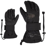 Ziener Maximus AS Snowboard-Handschuhe/Wintersport | Wasserdicht, Atmungsaktiv, Protektor Innenseite Und Oberhand, Black, 7