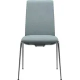 Stressless® Polsterstuhl Laurel, Low Back, Größe M, mit Beinen aus Stahl in Chrom glänzend braun