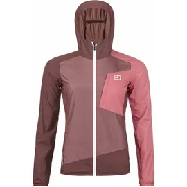 Ortovox Windbreaker Jacke (Größe L, pink)