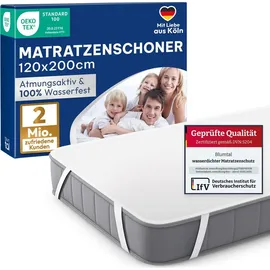 Blumtal Matratzenschoner wasserdicht 120 x 200 cm Weiß