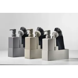 ZONE Denmark Geschirrspülset mit Putzlappen mud