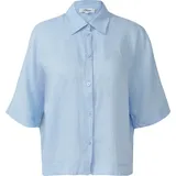 s.Oliver Kurzarmbluse blau 42