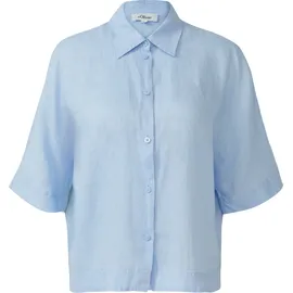 s.Oliver Kurzarmbluse blau 42