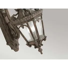 Elstead Lighting Außenwandleuchte Aluminium, Glas, Metall H:73,7 cm IP44 3xE14 bronze