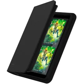 Ultimate Guard Zipfolio 160-8-Pocket Xenoskin Schwarz
