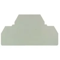 Weidmüller Abschlußplatte 66x2x30,5mm ZAP/TW 2 DB