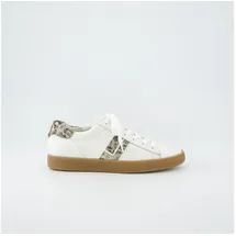 Paul Green Sneaker Damen Weite E Khaki/Weiß 38,5