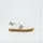 Paul Green Sneaker Damen Weite E Khaki/Weiß 38,5