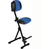meychair Stehhilfe Futura Kunstleder Schwarz/Blau