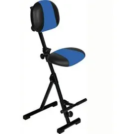 meychair Stehhilfe Futura Kunstleder Schwarz/Blau