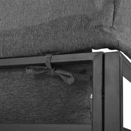 Merax Gartenlounge-Set 4-tlg. grau