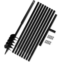 vidaXL Hand-Erdbohrer mit Griff 120 mm