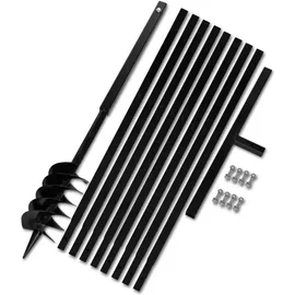 vidaXL Hand-Erdbohrer mit Griff 120 mm