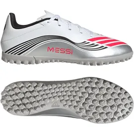 adidas F50 Messi Club TF Herren cloud white/lucid red/silver met. 40 2/3