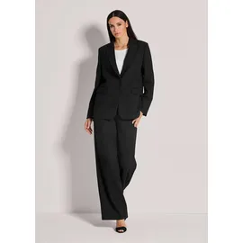 Madeleine Eleganter Einreiher mit Reverskragen in schwarz | Gr.: 42