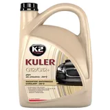 K2 Kühlerfrostschutz Fertiggemisch, G12 G12 Plus Long Life, Farbe rot, bis -35°C, Kühlmittel, Kühlflüssigkeit, Frostschutzmittel, für alle Automarken geeignet 5L