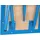 Güde Werkbank Holz/MDF 84,5x112 cm beige/blau unbestückt