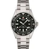 Swiss Alpine Military GMT Diver Edelstahl 42 mm 7052.1137