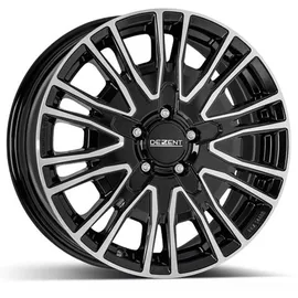 Dezent KE 6,5 x 16 5 x 130 ET55 Schwarz Poliert