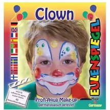Eulenspiegel Motiv-Set Clown Unisex 40