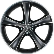 ETA BETA Tettsut 8,5 x 18 5 x 120 ET45 Schwarz Matt/Poliert