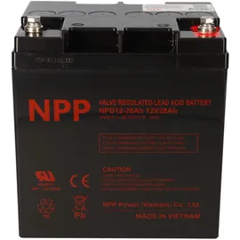 NPP Blei Akku AGM NPD 12-28 12V 28Ah zyklenfest
