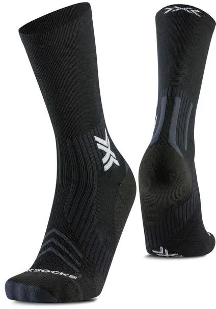 X-Socks X-socks Run Expert Silk Merino Crew x black/light grey (B121) 39-41