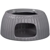 GREENGATE Stövchen Alice stone grey Grau Teewärmer Keramik Geschirr