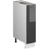 Vicco Apothekerschrank Fame-Line 20 x 51,6 x 82 cm Grau