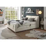 Lomadox CONCORD3M-09 180 x 200 cm H2 Ivory Creme
