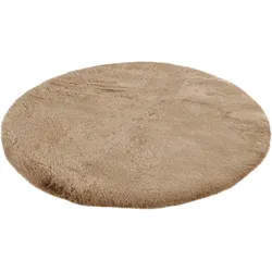 Badematte KAYOOM "Rabbit", beige, H:22mm, Polyester, Badematten, weiche Kaninchenfell Haptik, Badezimmer, Kinderzimmer, Schlafzimmer