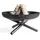Cook King Feuerschale Indiana Ø 100 cm Schwarz